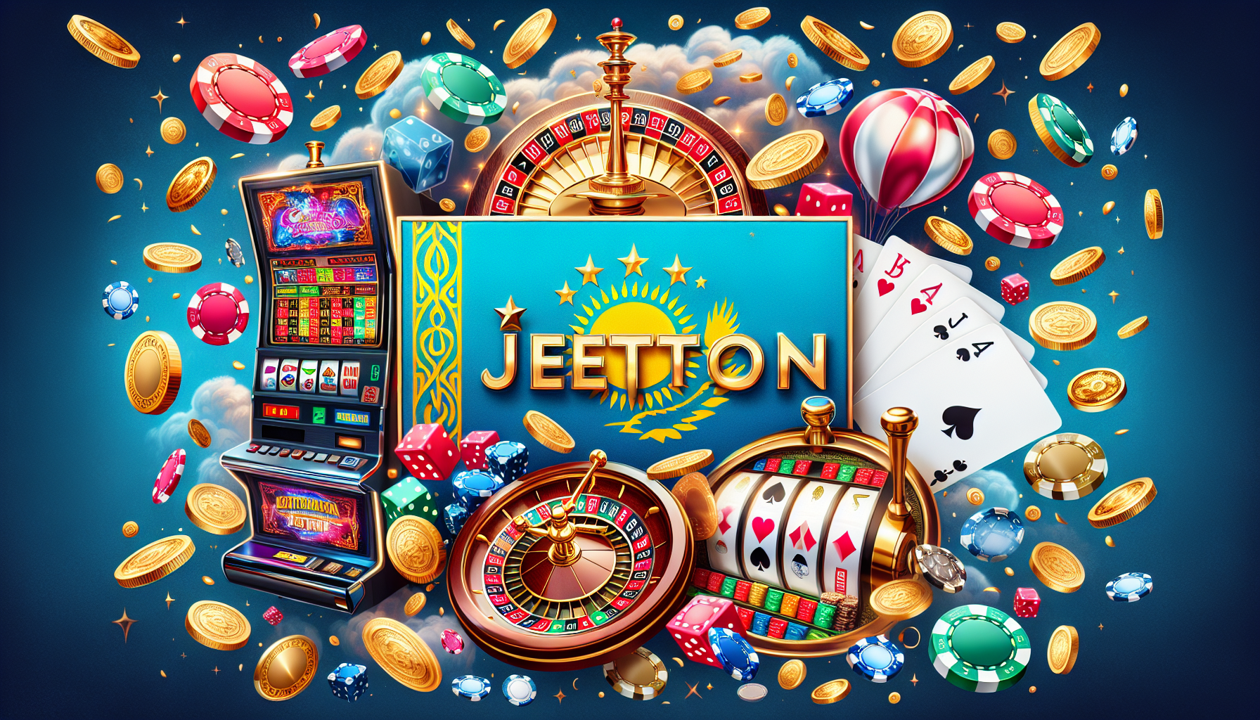Главная страница онлайн казино JetTon